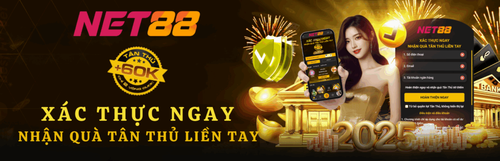 Khám Phá NET88 - Cổng Game Đẳng Cấp Với Trải Nghiệm Cá Cược Tuyệt Vời 1 Net88 Banner3